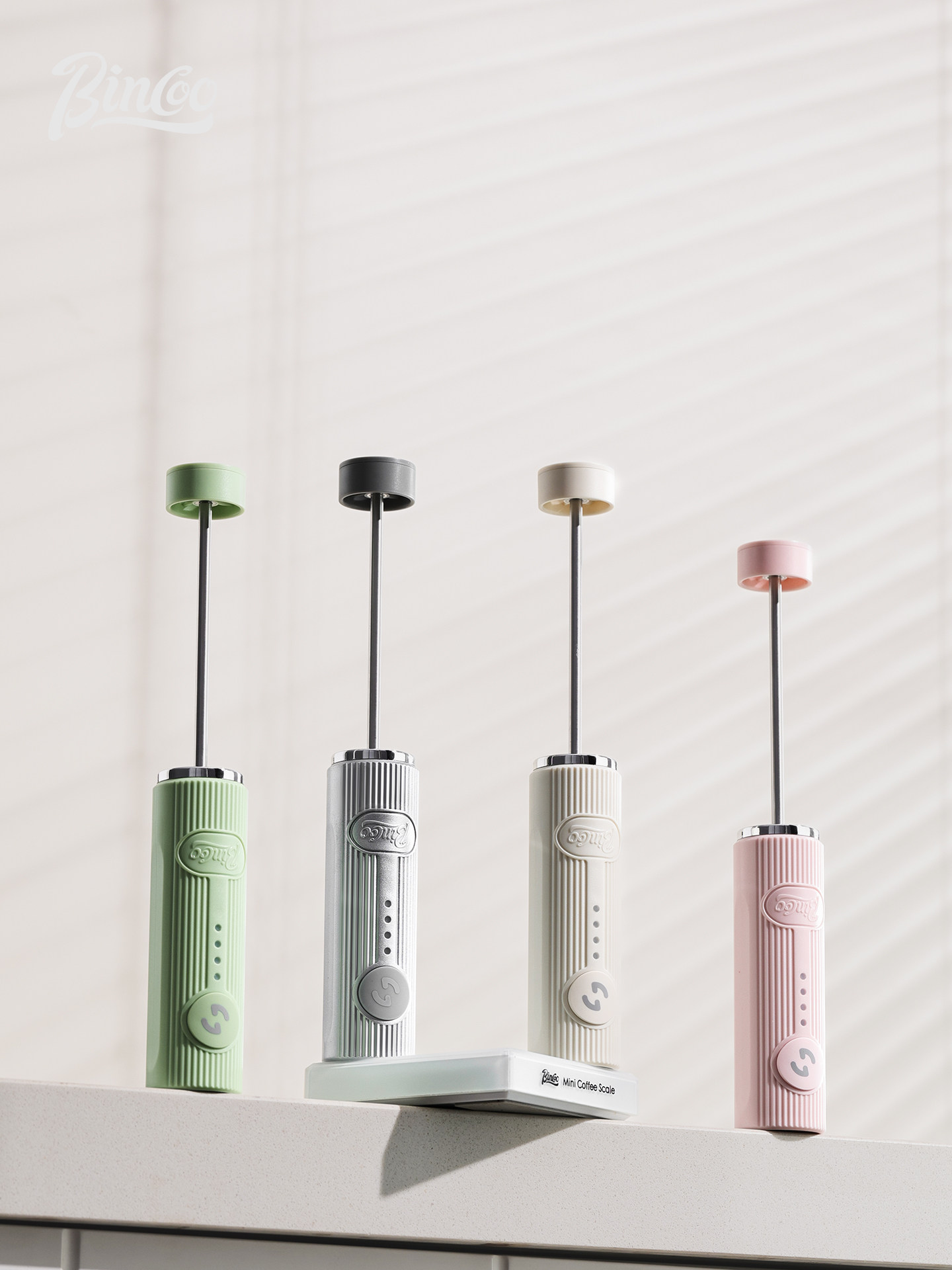 Electric Milk Frother Handheld - 빈쿠 폼 마스터 핸드헬드 전동 우유