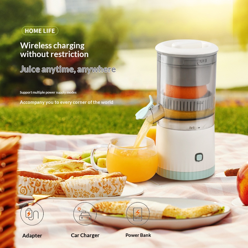 Electric Slow Juicer Cold Press - 휴대용 무선 전기 주서기 USB 충전식