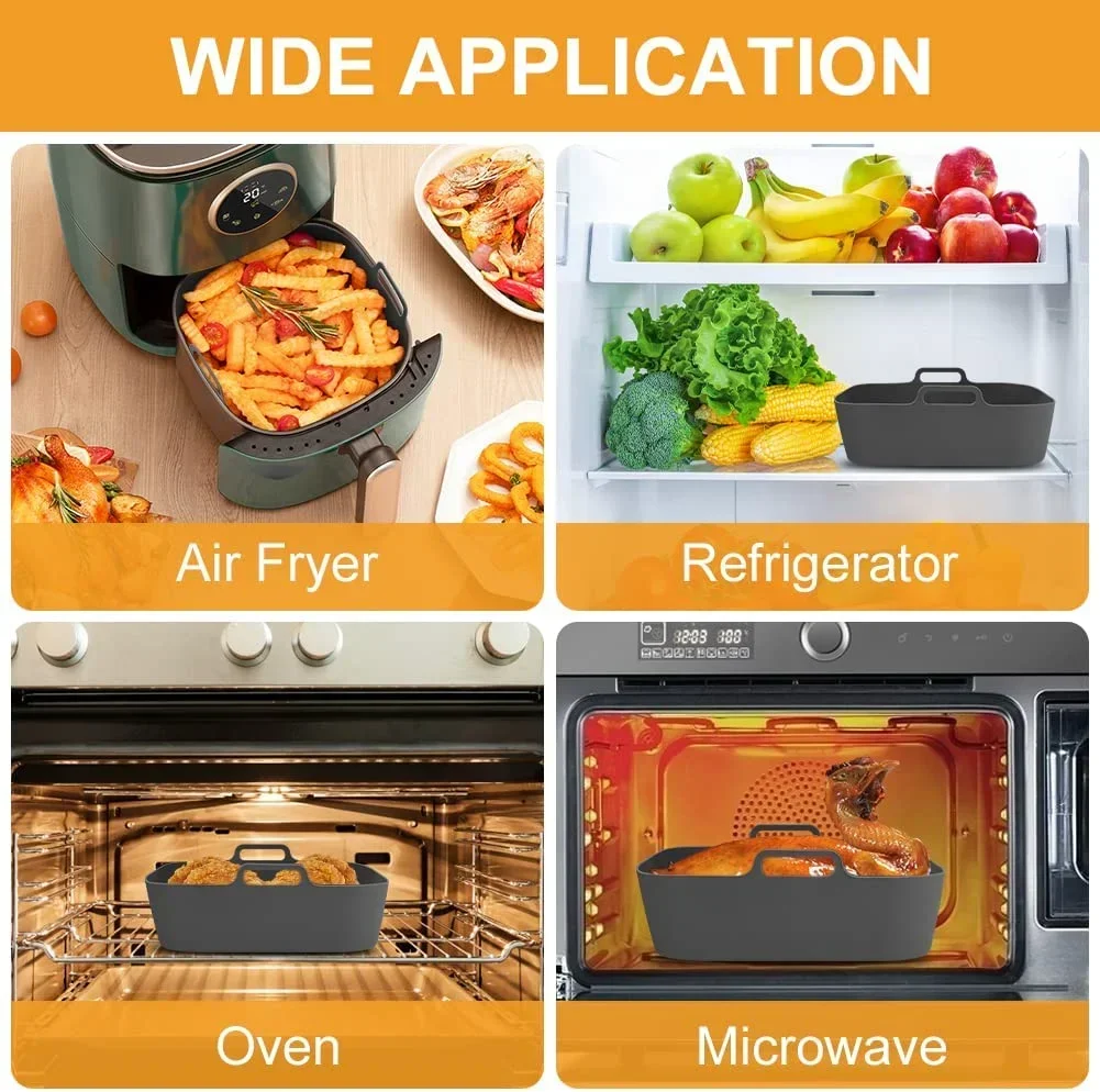 에어 프라이어 실리콘 냄비 두꺼운 재사용 가능한 실리콘 - Air Fryer Silicone Pot Liner 리뷰 및 가격