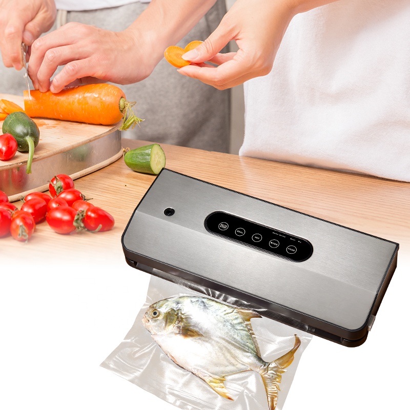 2 in 1 전기 스테인리스 스틸 진공 실러 기계 가정 - Food Vacuum Sealer Machine 리뷰 및 가격