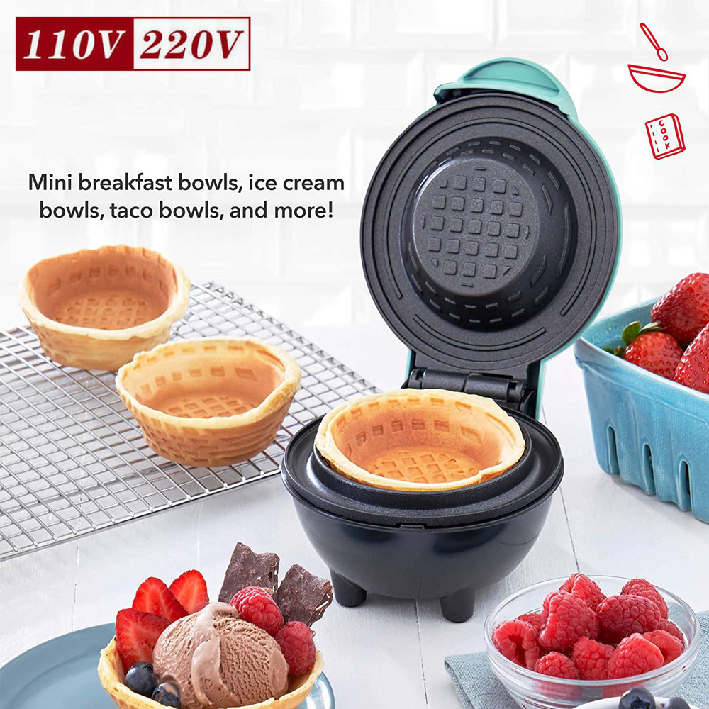 미니 와플 볼 제조기, 전기식, 논스틱 코팅, 아이스크 - Mini Waffle Maker Machine 리뷰 및 가격