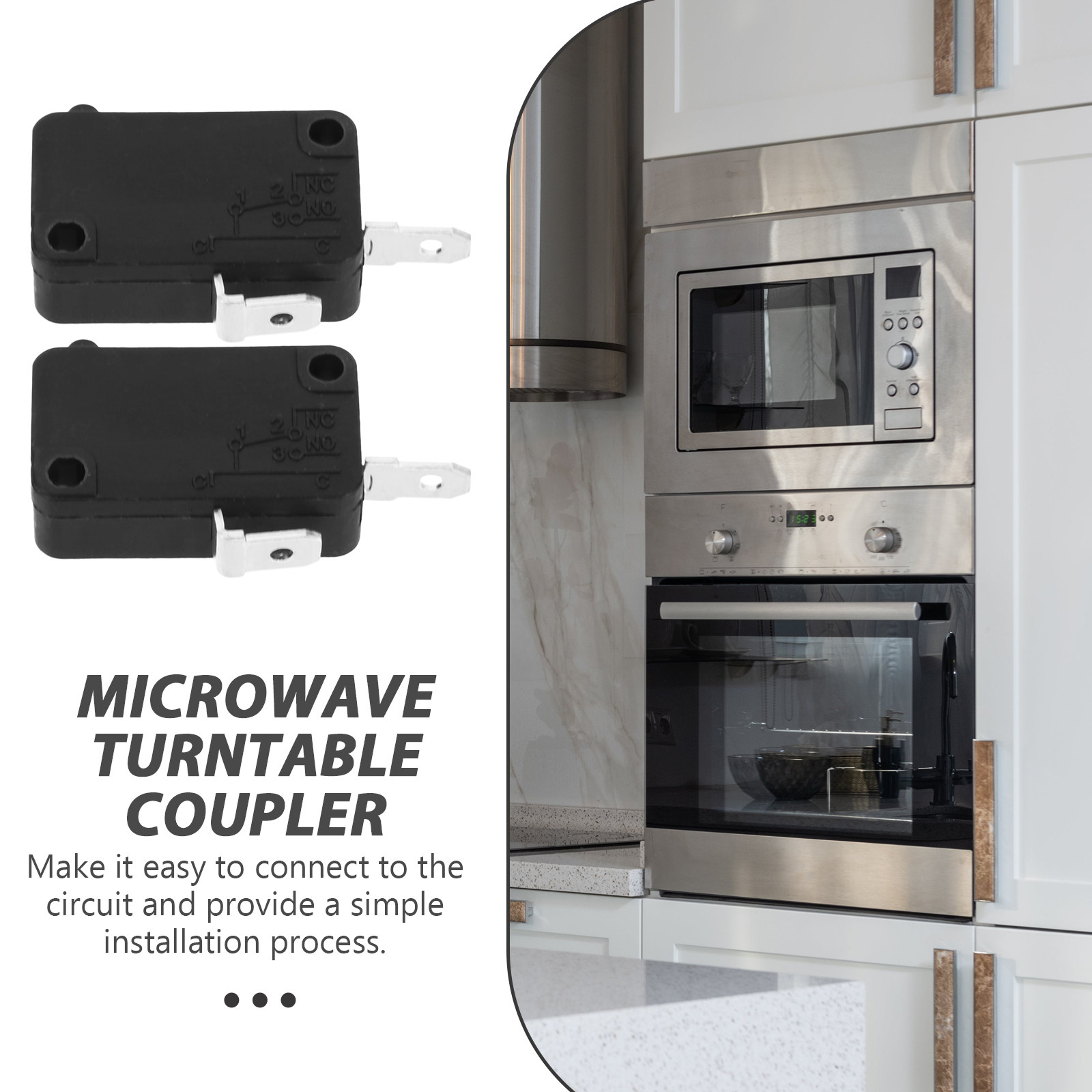 2개입 마이크로 스위치, 2핀, 평상시 개방형, 전자레 - Home Appliances 리뷰 및 가격