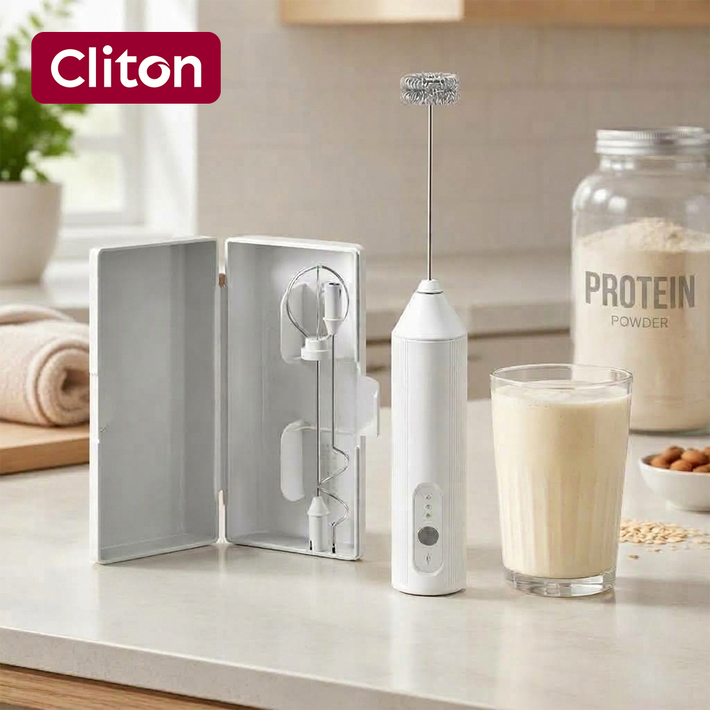 화이트 색상의 다기능 USB 전동 우유 거품기, 휴대용 - Electric Milk Frother Handheld 리뷰 및 가격