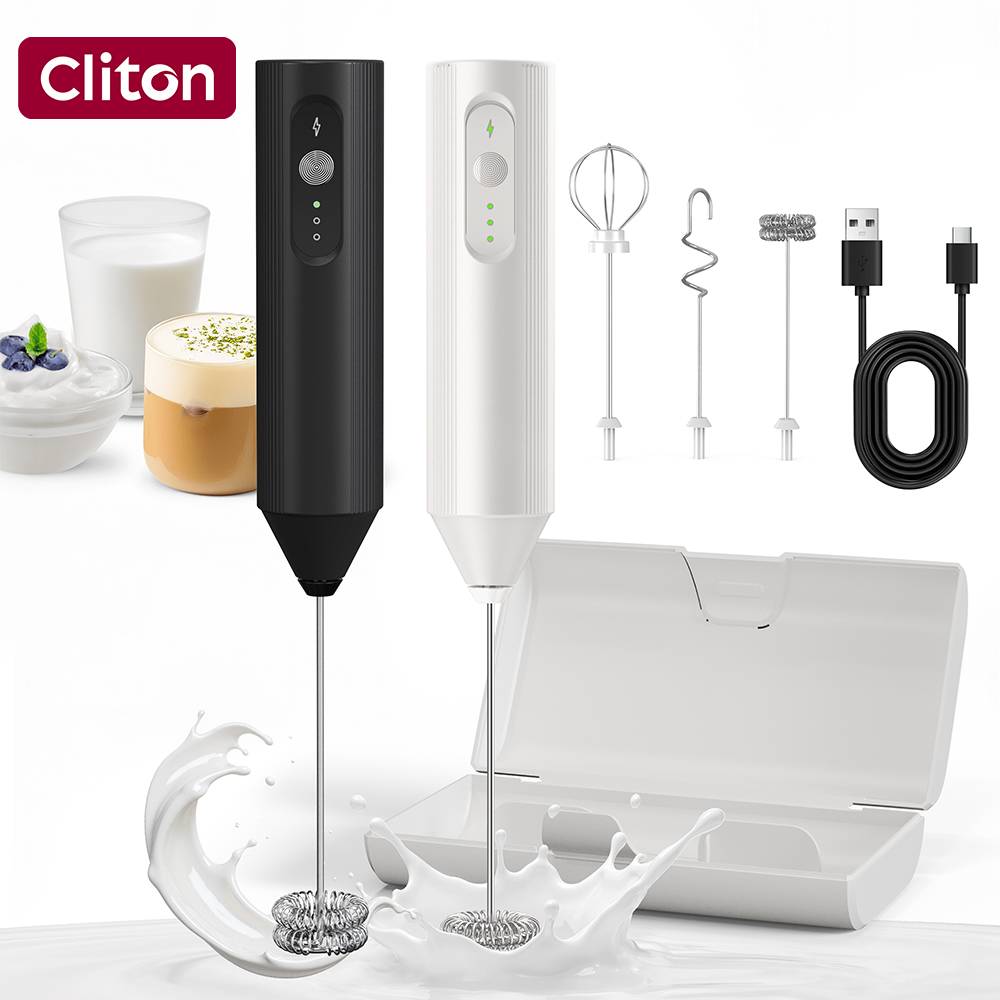 화이트 색상의 다기능 USB 전동 우유 거품기, 휴대용 - Electric Milk Frother Handheld 리뷰 및 가격