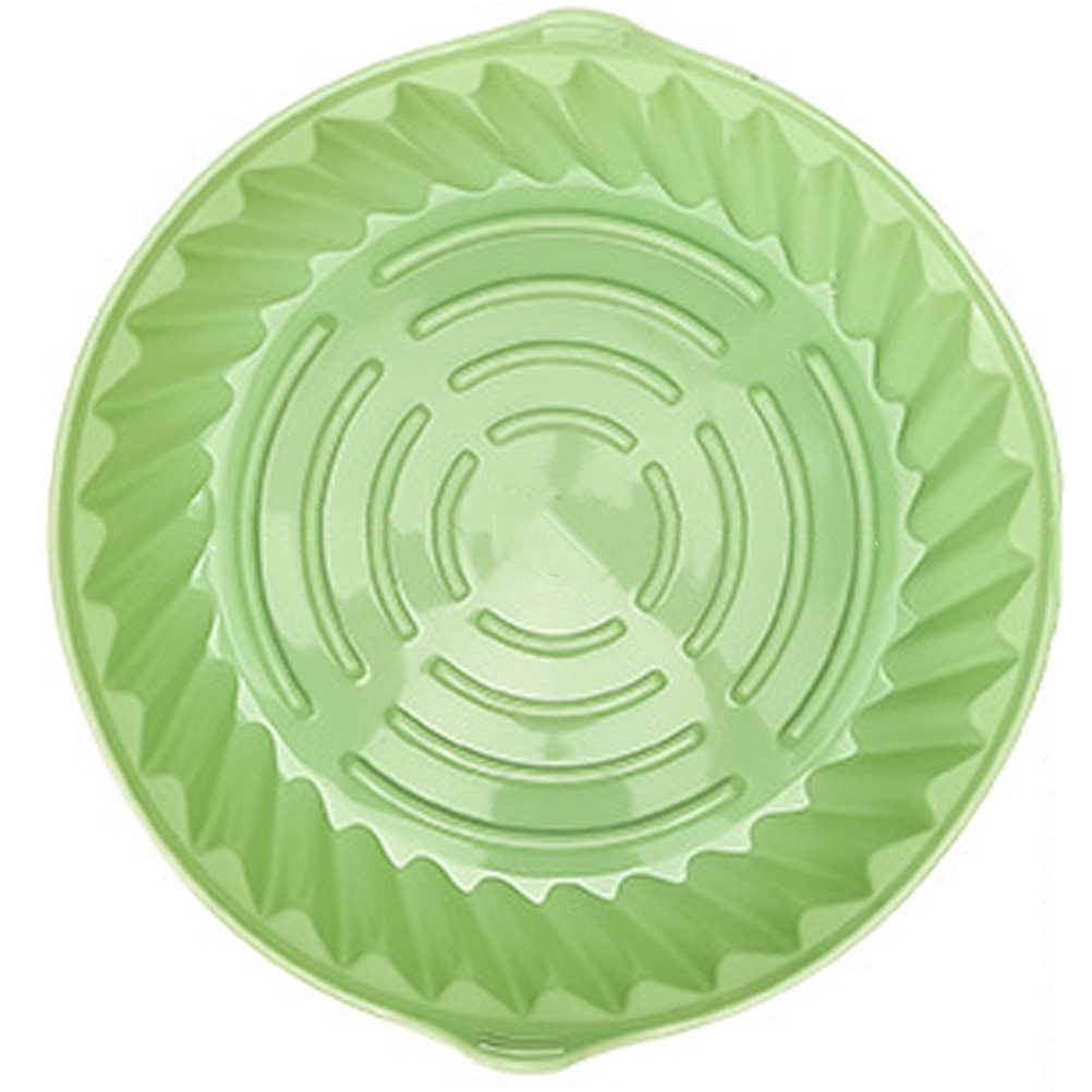둥근 모양의 실리콘 에어프라이어용 베이킹 팬, 눌어붙지 - Air Fryer Silicone Pot Liner 리뷰 및 가격