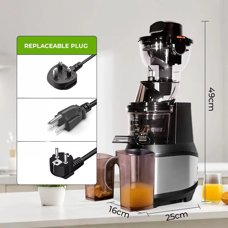 전기식 착즙기, BPA 무첨가, 저속 착즙 방식, 스테 - Electric Slow Juicer Cold Press 리뷰 및 가격